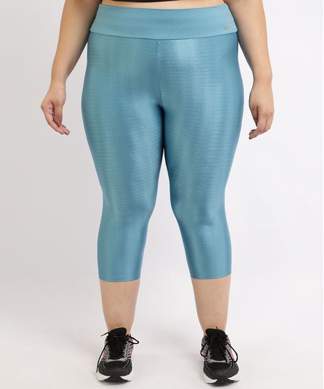 Calca-Feminina-Plus-Size-Esportiva-Ace-Corsario-Texturizada-Cintura-Alta-Azul-9955132-Azul_1