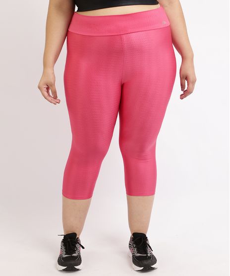 Calca-Feminina-Plus-Size-Esportiva-Ace-Corsario-Texturizada-Cintura-Alta-Pink-9955132-Pink_1