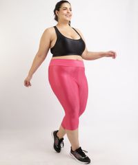 Calca-Feminina-Plus-Size-Esportiva-Ace-Corsario-Texturizada-Cintura-Alta-Pink-9955132-Pink_3