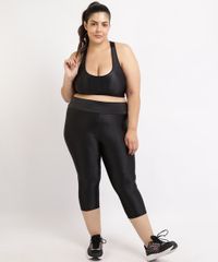 Calca-Feminina-Plus-Size-Esportiva-Ace-Corsario-Texturizada-Cintura-Alta-Preta-9955132-Preto_3