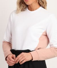 Blusao-de-Moletom-Feminino-com-Recorte-Rosa-9959970-Rosa_4