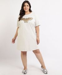 Camisola-Feminina-Plus-Size-Mulher-Maravilha-Metalizado-Manga-Curta-Cinza-Mescla-Claro-9953330-Cinza_Mescla_Claro_3 Camisola-Feminina-Plus-Size-Mulher-Maravilha-Metalizado-Manga-Curta-Cinza-Mescla-Claro-9953330-Cinza_Mescla_Claro_3