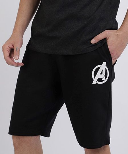 Bermuda-de-Moletom-Masculina-Relaxed-Os-Vingadores-Preta-9957439-Preto_1 Bermuda-de-Moletom-Masculina-Relaxed-Os-Vingadores-Preta-9957439-Preto_1