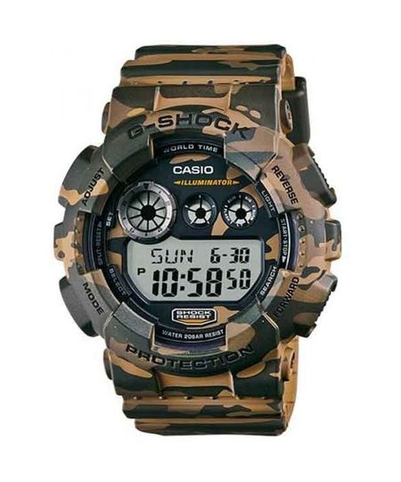Relógio Casio G-Shock Camuflado Masculino GD-120CM-5DR Menor preço em Relógio Casio G-Shock Camuflado Masculino GD-120CM-5DR