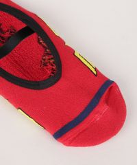 Meia-Feminina-Sapatilha-Mulher-Maravilha-Estampada-com-Antiderrapante-Vermelha-9954856-Vermelho_6