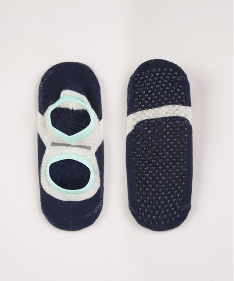 Meia-Feminina-Sapatilha-com-Antiderrapante-Azul-Marinho-9958848-AzulMarinho_5