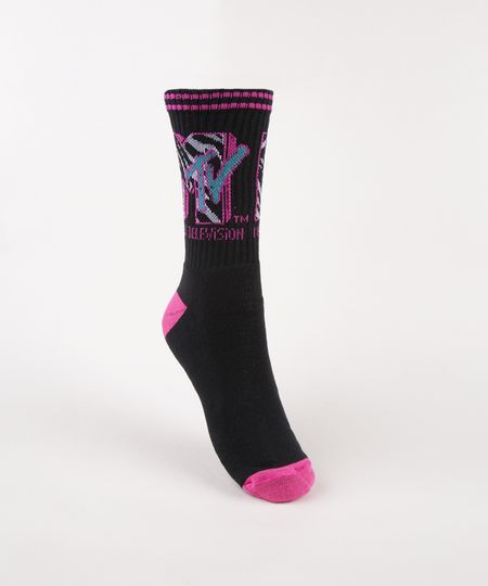 Meia-Masculina-MTV-Cano-Alto-Divertida--Preta-9963943-Preto_1