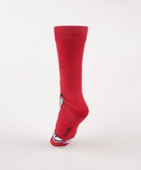 Meia-Masculina-Cano-Alto-Divertida-Pernalonga--Vermelha-9963945-Vermelho_3