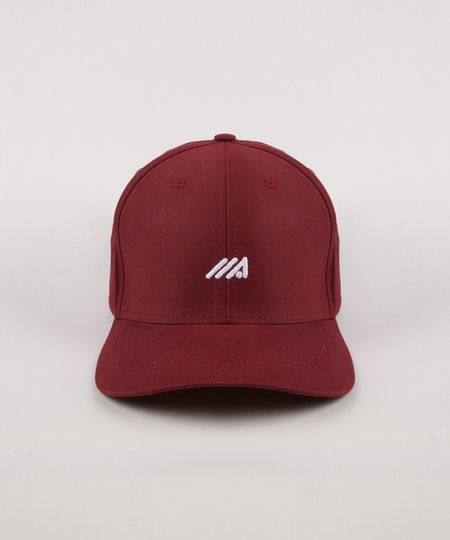 Bone-de-Sarja-Masculino-Esportivo-Ace-Aba-Curva-com-Bordado-Vinho-9960179-Vinho_1 Bone-de-Sarja-Masculino-Esportivo-Ace-Aba-Curva-com-Bordado-Vinho-9960179-Vinho_1