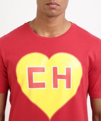 Camiseta-Masculina-Chapolin-Manga-Curta-Gola-Careca-Vermelha-9963551-Vermelho_2