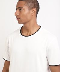 Camiseta-Masculina-com-Sobreposicao-Manga-Curta-Gola-Careca--Branca-9941981-Branco_4