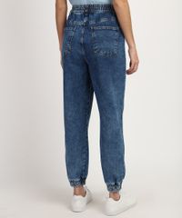 Calca-Jeans-Feminina-Jogger-Cintura-Alta-Marmorizada-com-Recortes-Azul-Medio-9960665-Azul_Medio_2 Calca-Jeans-Feminina-Jogger-Cintura-Alta-Marmorizada-com-Recortes-Azul-Medio-9960665-Azul_Medio_2