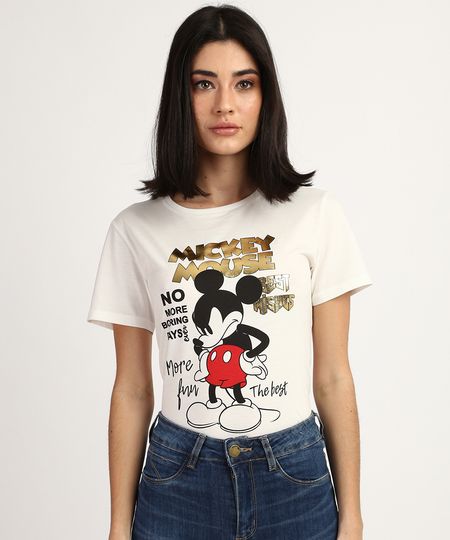 Blusa-Feminina-Mickey-Mouse-Manga-Curta-Decote-Redondo-Branca-9865802-Branco_1 Blusa-Feminina-Mickey-Mouse-Manga-Curta-Decote-Redondo-Branca-9865802-Branco_1