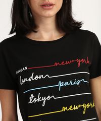 Blusa-Feminina--Urban--Manga-Curta-Decote-Redondo-Preta-9928753-Preto_2