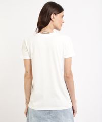 T-Shirt-Feminina-Mindset--The-Laughing-Club--Manga-Curta-Decote-Redondo-Off-White-9964139-Off_White_4