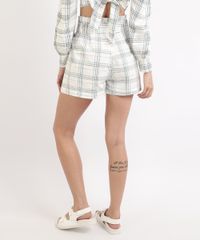 Short-Feminino-Mindset-Clochard-Cintura-Super-Alta-Alfaiatado-Estampado-Xadrez-com-Cinto-Off-White-9964411-Off_White_2