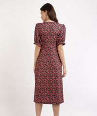 Vestido-Feminino-Mindset-Midi-Estampado-de-Cereja-Manga-Bufante-Preto-9966113-Preto_2