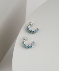 Brinco-Feminino-de-Argola-com-Perolas-Turquesa-Prateado-9943762-Prateado_2