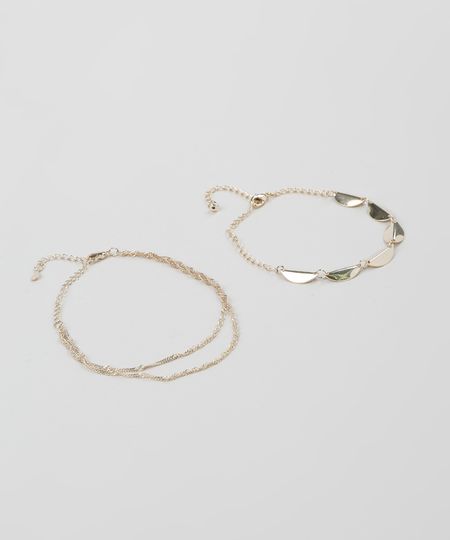 Kit-de-2-Pulseiras-Femininas-com-Pingentes-Amassados-Dourado-9943799-Dourado_1 Kit-de-2-Pulseiras-Femininas-com-Pingentes-Amassados-Dourado-9943799-Dourado_1