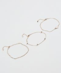 Kit-de-3-Pulseiras-Femininas-Folheadas-com-Pingentes--Dourado-9945101-Dourado_1
