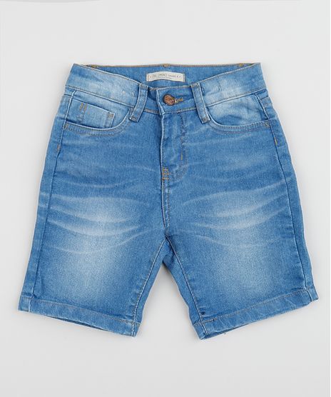 Bermuda-Jeans-Infantil-com-Bolsos--Azul-Medio-9955036-Azul_Medio_1