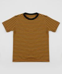 Camiseta-Infantil-Estampada-Listrada-Manga-Curta-Mostarda-9960640-Mostarda_1