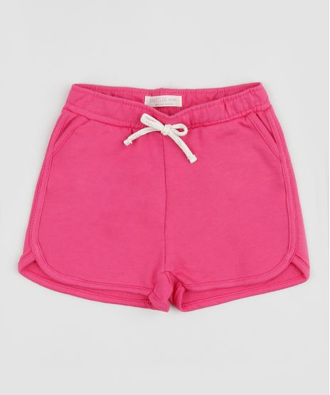 Short-Infantil-Running-com-Cordao--Rosa-9961481-Rosa_1