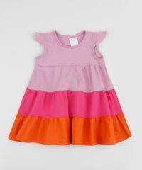 Vestido-Infantil-com-Recortes-Manga-Curta-Rosa-9961634-Rosa_1