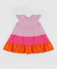 Vestido-Infantil-com-Recortes-Manga-Curta-Rosa-9961634-Rosa_3