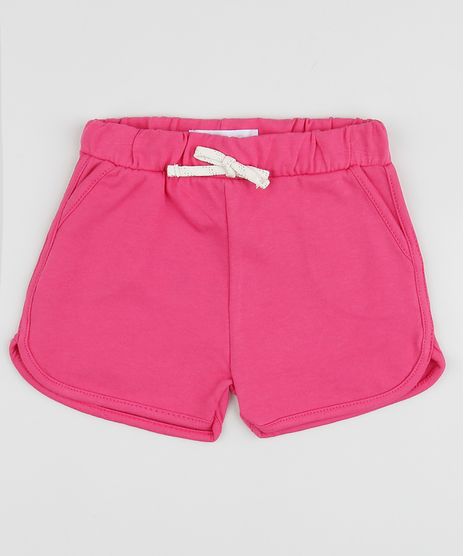 Short-Infantil-Running-com-Cordao--Rosa-9961885-Rosa_1