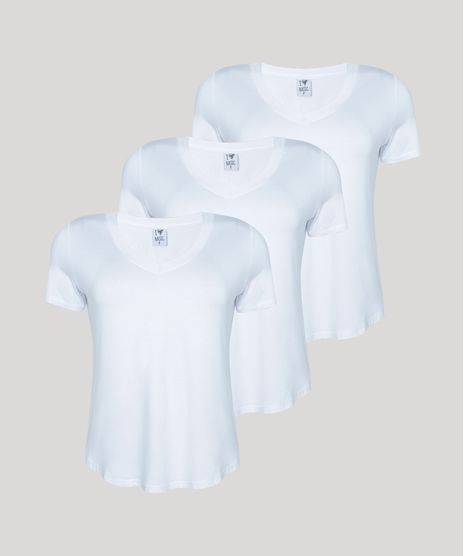 Kit-3-Blusas-Feminina-Basicas-Manga-Curta-Decote-V-Branca-9962500-Branco_1