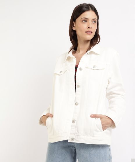 Jaqueta-de-Sarja-Feminina-Mindset-Trucker-Longa-com-Bolsos-Off-White-9964417-Off_White_1