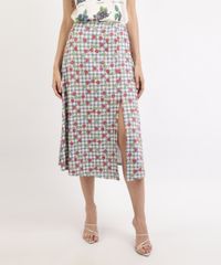 Saia-Feminina-Midi-Estampada-Xadrez-Vichy-com-Framboesa-e-Fenda-Azul-9966111-Azul_1