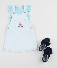 Salopete-Jeans-Infantil-Unicornio-com-Bolso-Azul-Claro-9958582-Azul_Claro_3