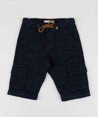 Calca-de-Sarja-Infantil-Cargo-com-Ziper-Vira-Bermuda-Azul-Marinho-9944386-Azul_Marinho_5