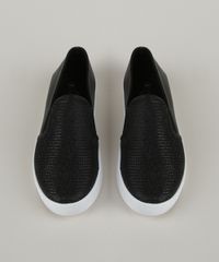 Tenis-Feminino-Slip-on-Via-Uno-com-Lurex-Preto-9949153-Preto_5