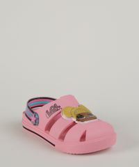 Babuche-Infantil-Lol-Surprise-com-Brilho-Rosa-9962313-Rosa_3