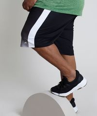 Bermuda-Masculina-Esportiva-Ace-com-Degrade-e-Faixas-Laterais-Preta-9581763-Preto_5
