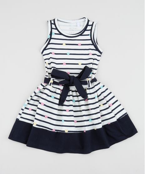 Vestido-Infantil-Listrado-com-Faixa-para-Amarrar-Off-White-9953029-Off_White_1