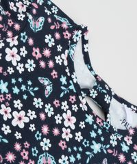 Vestido-infantil-Estampado-Floral-Manga-Curta-com-Cinto-Azul-Marinho-9953032-Azul_Marinho_3