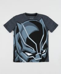 Camiseta-Infantil-Pantera-Negra-Manga-Curta-Cinza-Mescla-Escuro-9953502-Cinza_Mescla_Escuro_1