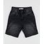Bermuda-Jeans-Infantil-Reta-com-Barra-Dobrada-Estampada-Preto-9953879-Preto_1