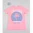 Camiseta-Infantil-Alongada--California--Manga-Curta---Elastico-de-Cabelo-Scrunchie--Pink-9954248-Pink_1