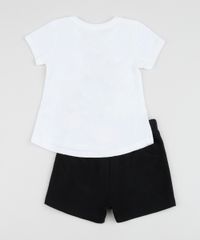 Conjunto-Infantil-Lol-Surprise-de-Blusa-Manga-Curta-Off-White---Short-Preto-9954251-Preto_2
