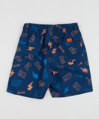 Bermuda-Surf-Infantil-Estampada-de-Games-Chumbo-9954499-Chumbo_2