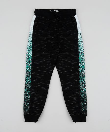 Calca-de-Moletom-Infantil-Estampado-Degrade-Preta-9955123-Preto_1