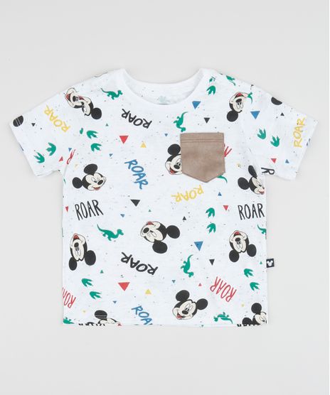 Camiseta-Infantil-Mickey-Estampado-com-Bolsinho-em-Suede-Manga-Curta-Off-White-9955188-Off_White_1