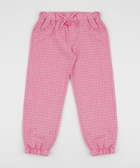 Calca-de-Moletom-Infantil-Jogger-Estampado-Quadriculado-com-Bolsos-Rosa-9955579-Rosa_1 Calca-de-Moletom-Infantil-Jogger-Estampado-Quadriculado-com-Bolsos-Rosa-9955579-Rosa_1