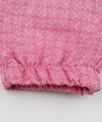 Calca-de-Moletom-Infantil-Jogger-Estampado-Quadriculado-com-Bolsos-Rosa-9955579-Rosa_3