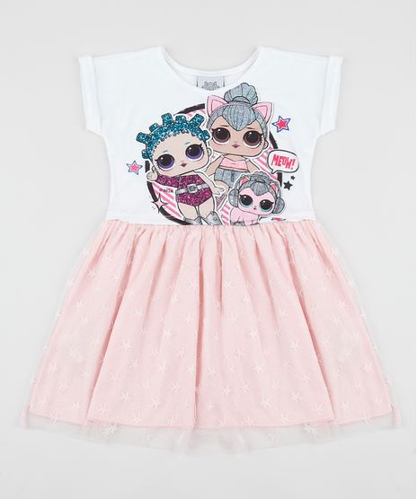 Vestido-Infantil-LOL-Surprise-com-Tule-Manga-Curta-Rosa-9956569-Rosa_1